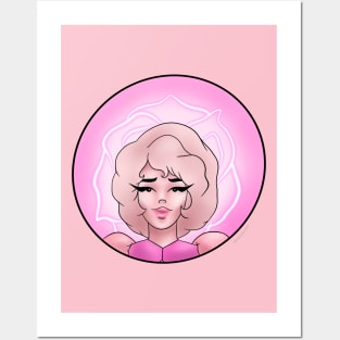 Pink Diamond Posters and Art